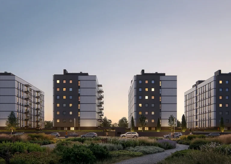 Fachadas de Ardea, obra nueva en Alcalá de Henares